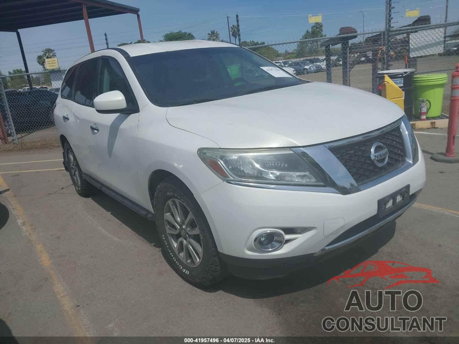 NISSAN PATHFINDER 2014 - 5N1AR2MM5EC647434