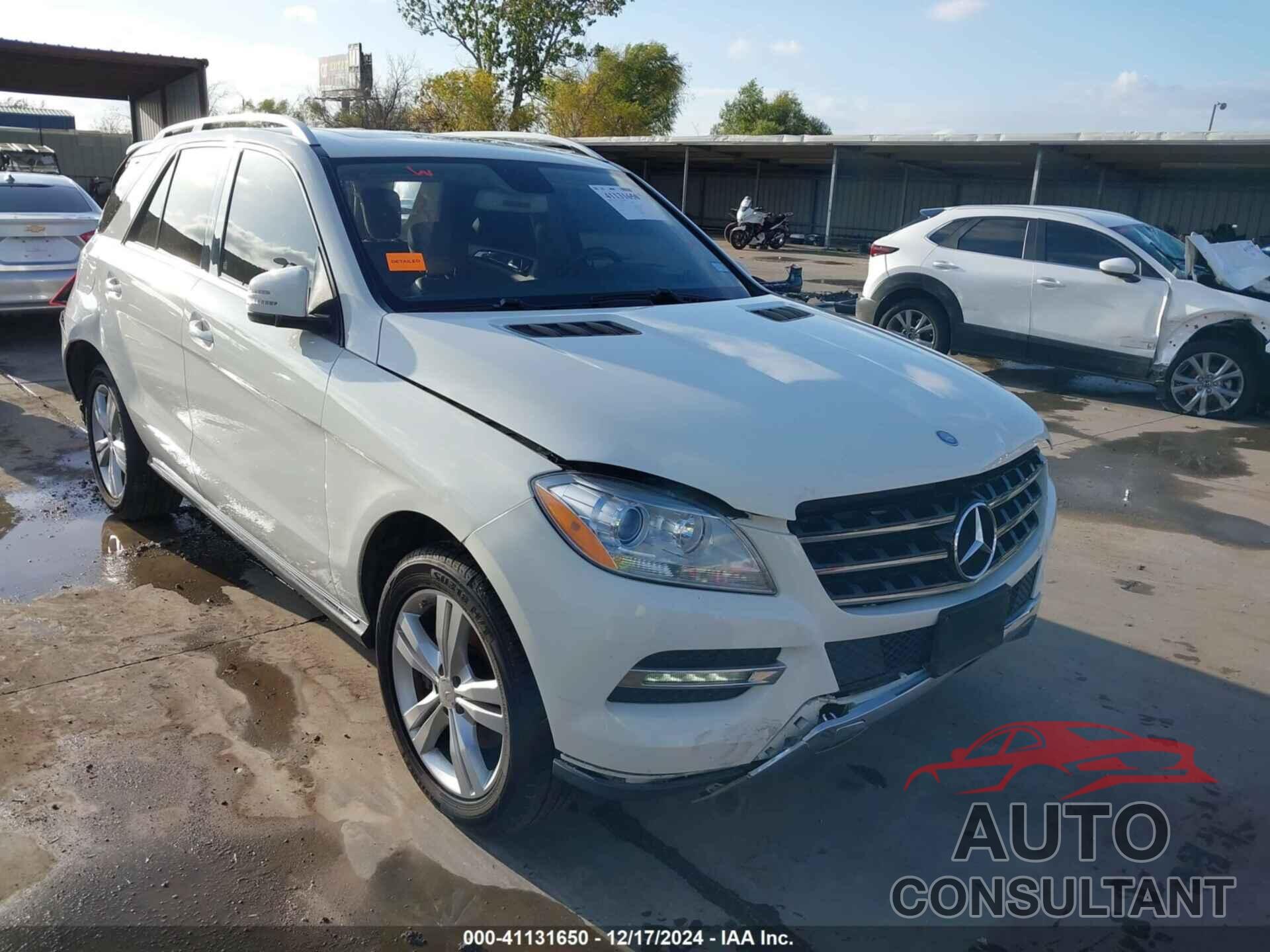 MERCEDES-BENZ ML 350 BLUETEC 2013 - 4JGDA2EB9DA148311