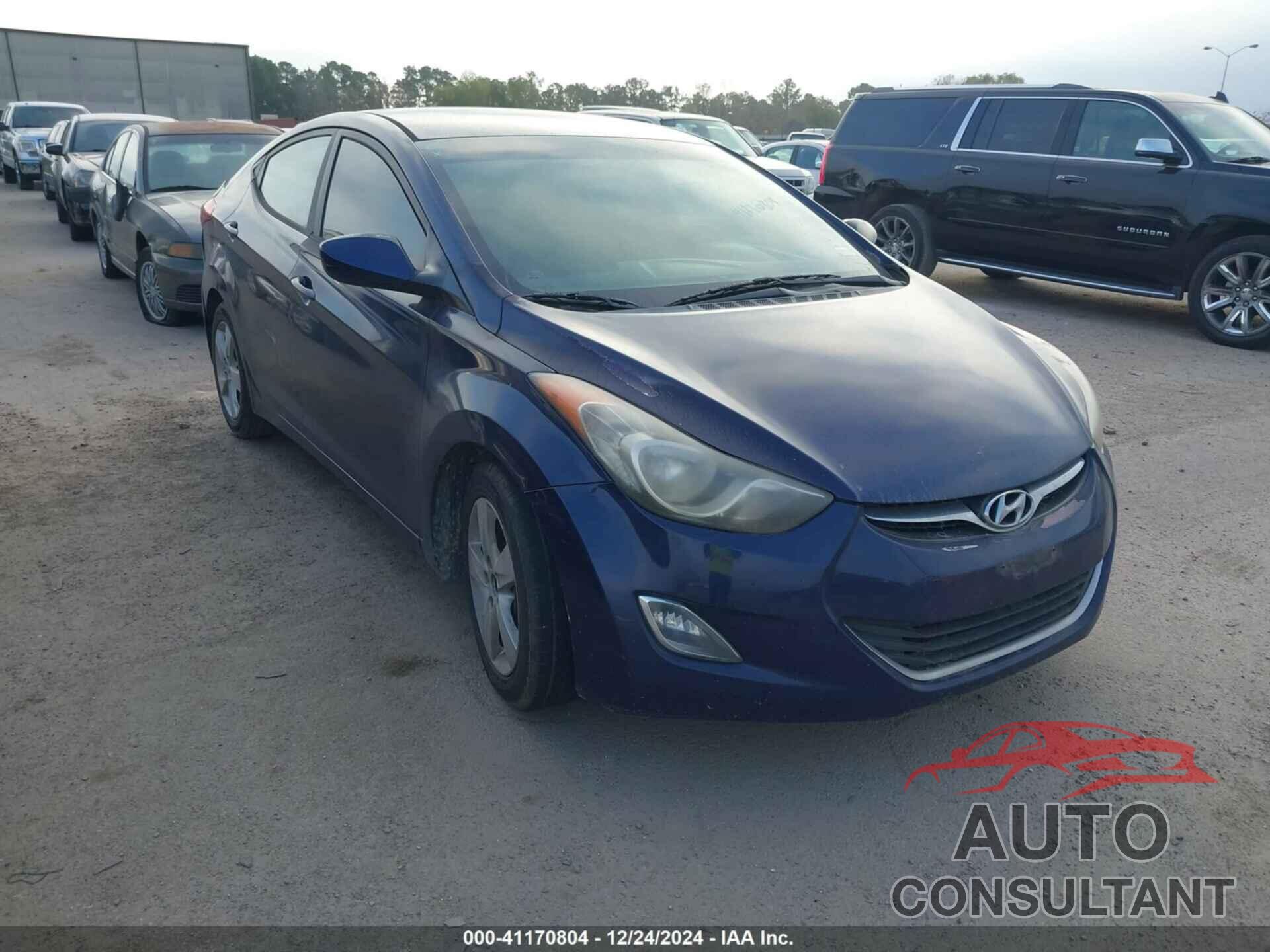 HYUNDAI ELANTRA 2013 - 5NPDH4AE8DH310207