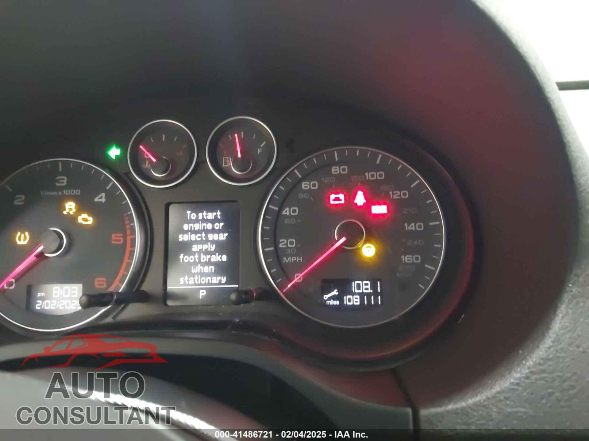 AUDI A3 2012 - WAUKJBFM9CA092152