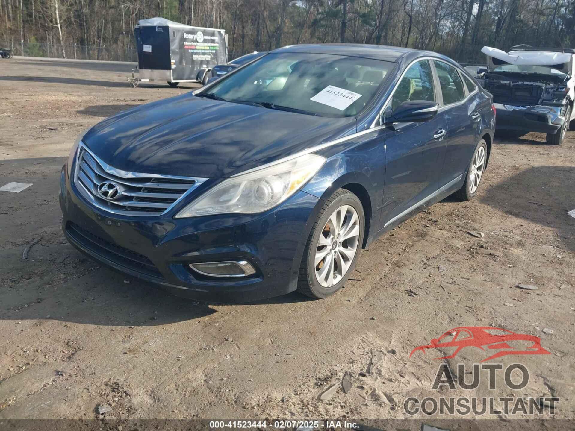 HYUNDAI AZERA 2013 - KMHFG4JGXDA210013