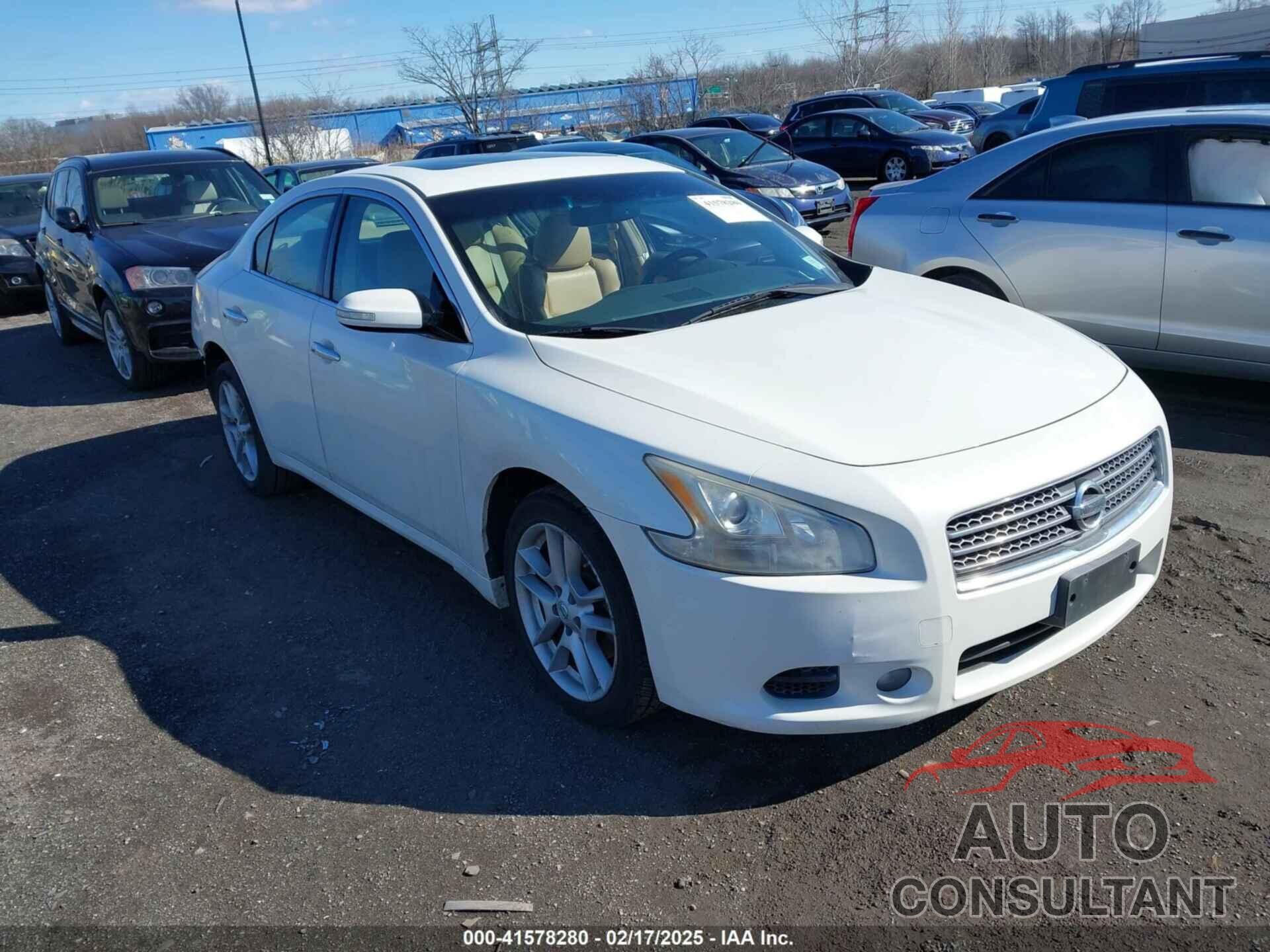 NISSAN MAXIMA 2009 - 1N4AA51E79C861668