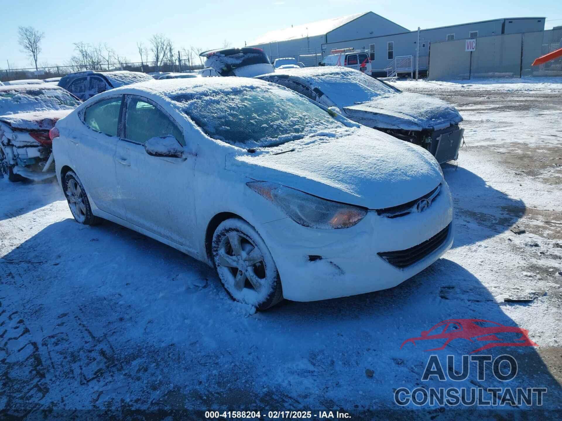 HYUNDAI ELANTRA 2011 - 5NPDH4AE6BH059796