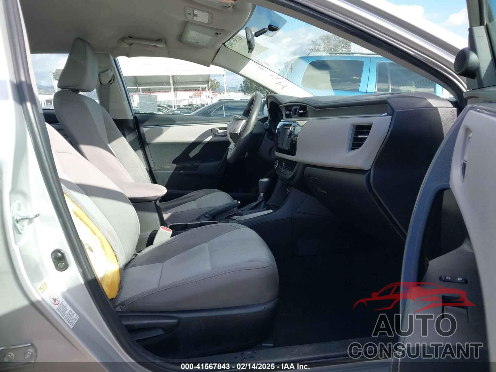 TOYOTA COROLLA 2016 - 5YFBURHE4GP484255