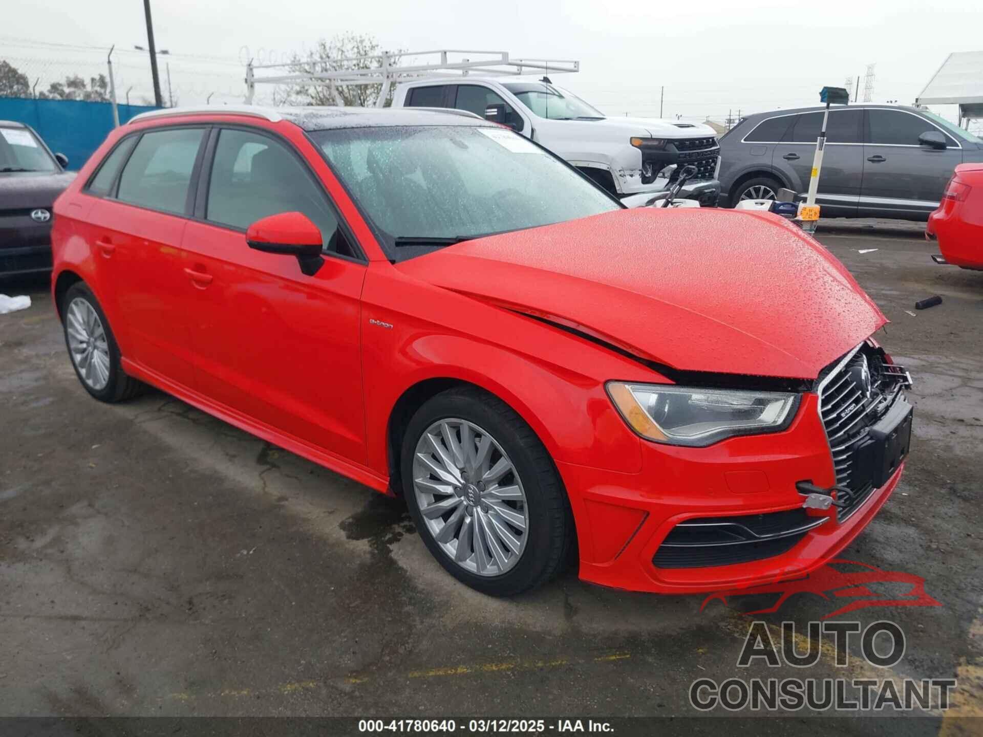 AUDI A3 E-TRON 2016 - WAUUPBFFXGA098945