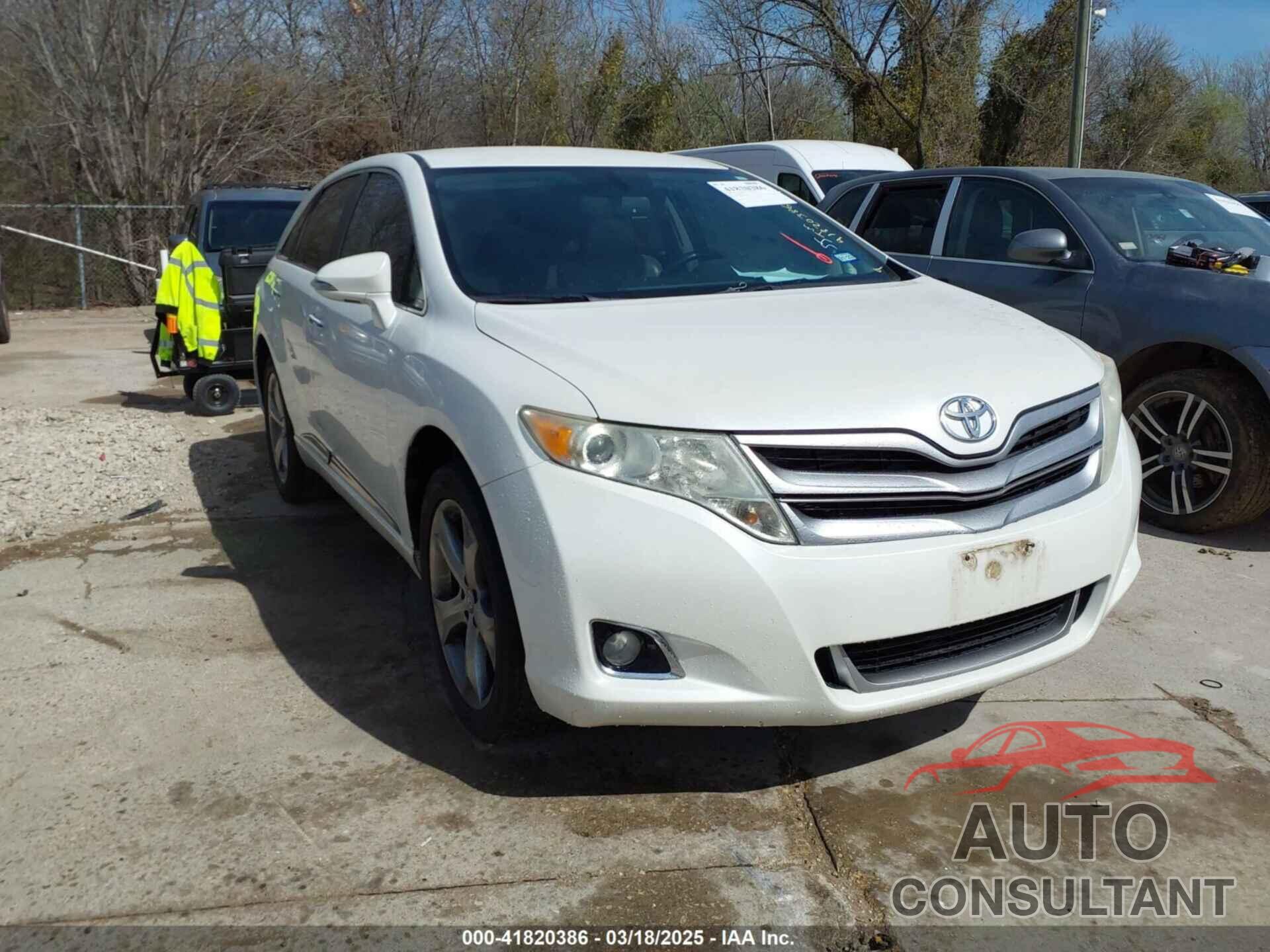 TOYOTA VENZA 2013 - 4T3ZK3BB2DU058291