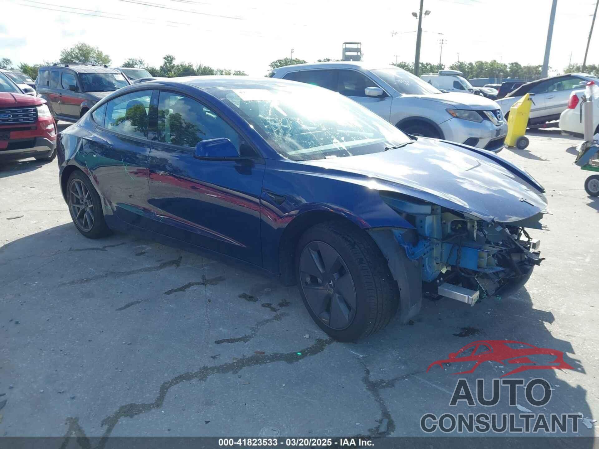 TESLA MODEL 3 2021 - 5YJ3E1EA6MF907476
