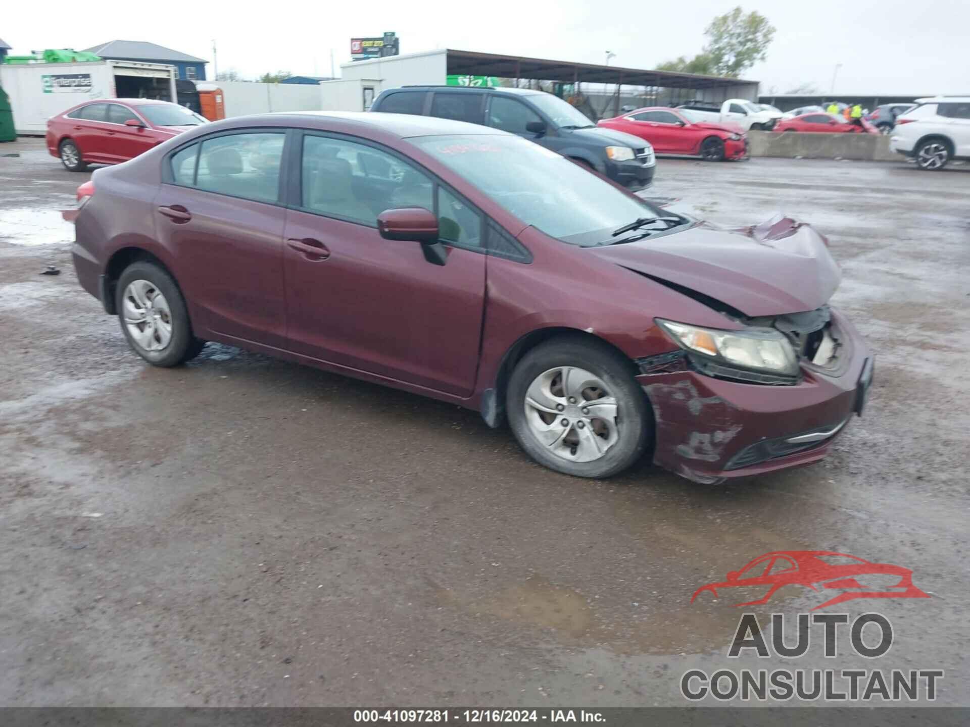 HONDA CIVIC 2014 - 2HGFB2F52EH516268