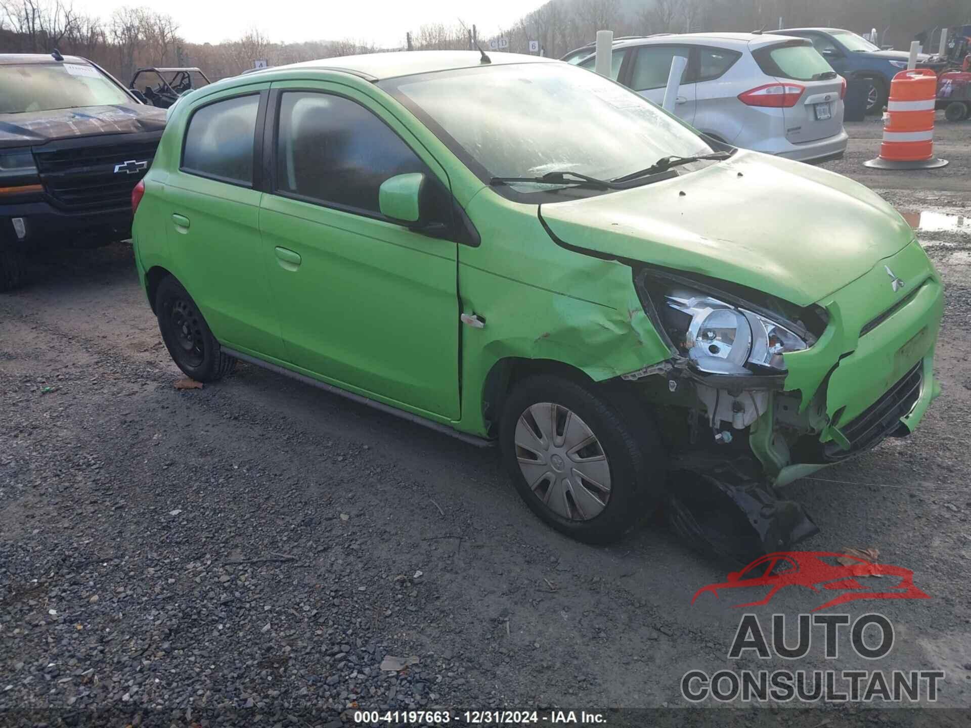 MITSUBISHI MIRAGE 2014 - ML32A3HJ4EH017755