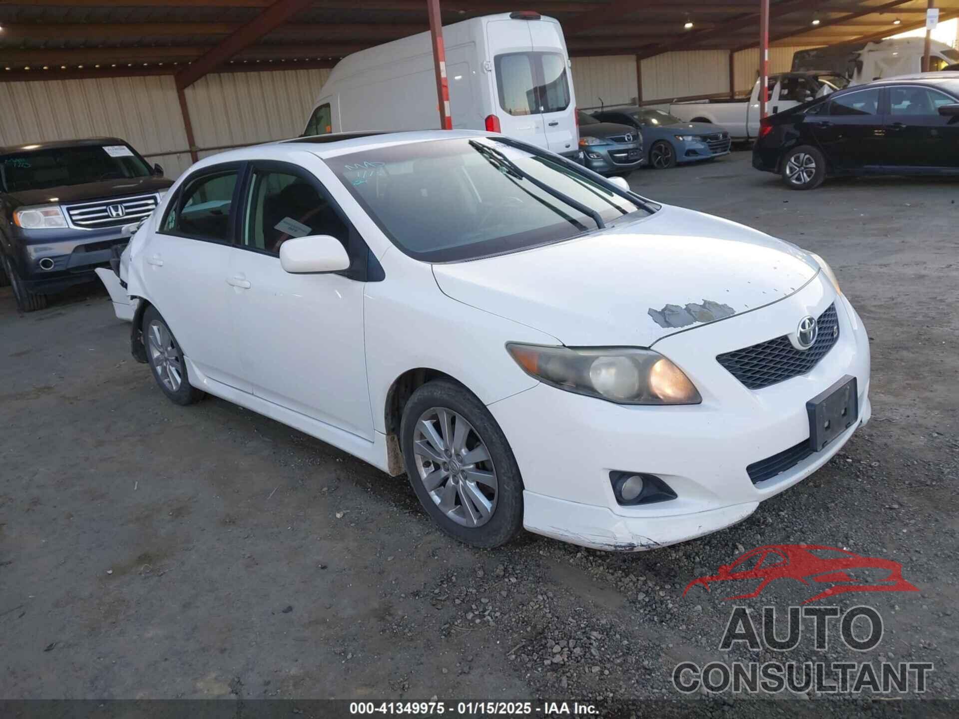 TOYOTA COROLLA 2010 - 1NXBU4EE1AZ305554