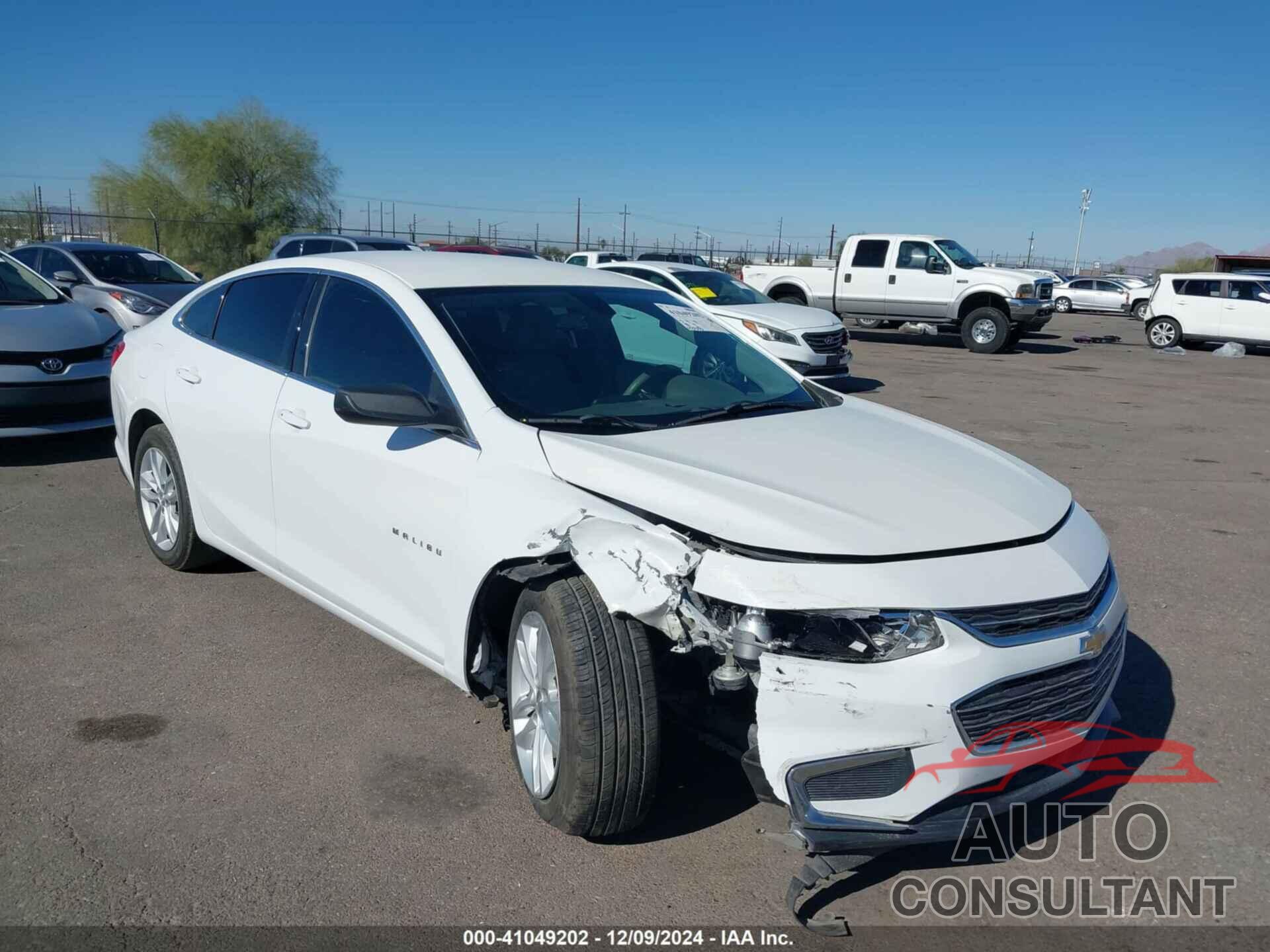 CHEVROLET MALIBU 2017 - 1G1ZB5STXHF277066