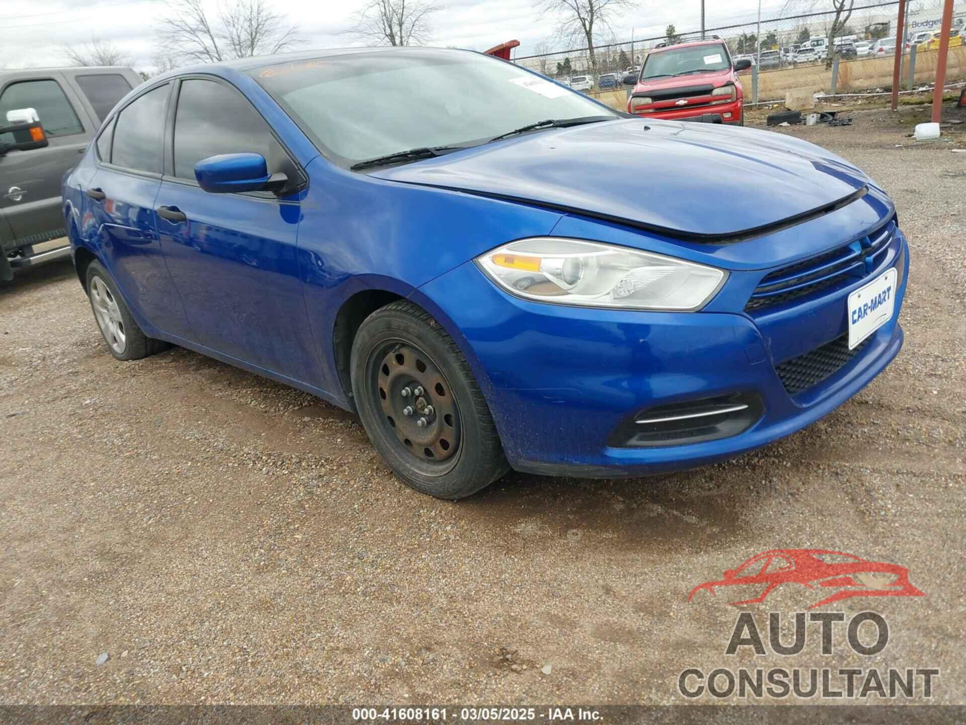 DODGE DART 2013 - 1C3CDFAA5DD314743