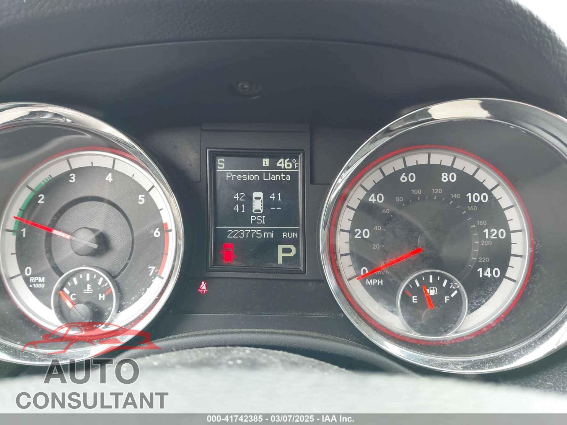 DODGE DURANGO 2012 - 1C4SDJCT6CC181570