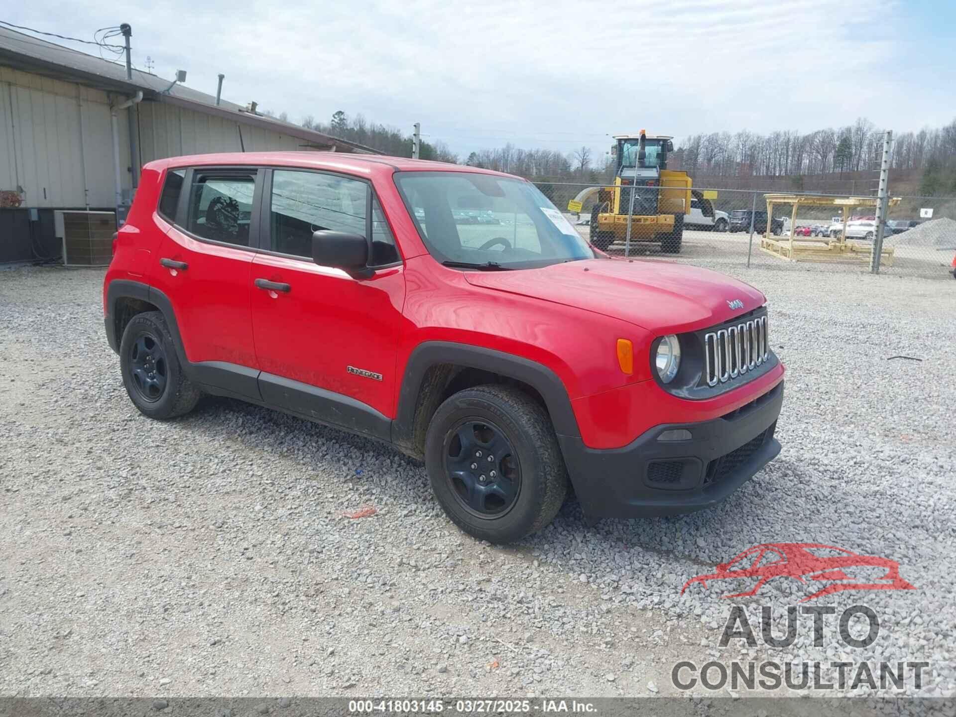 JEEP RENEGADE 2017 - ZACCJAAB4HPF48038