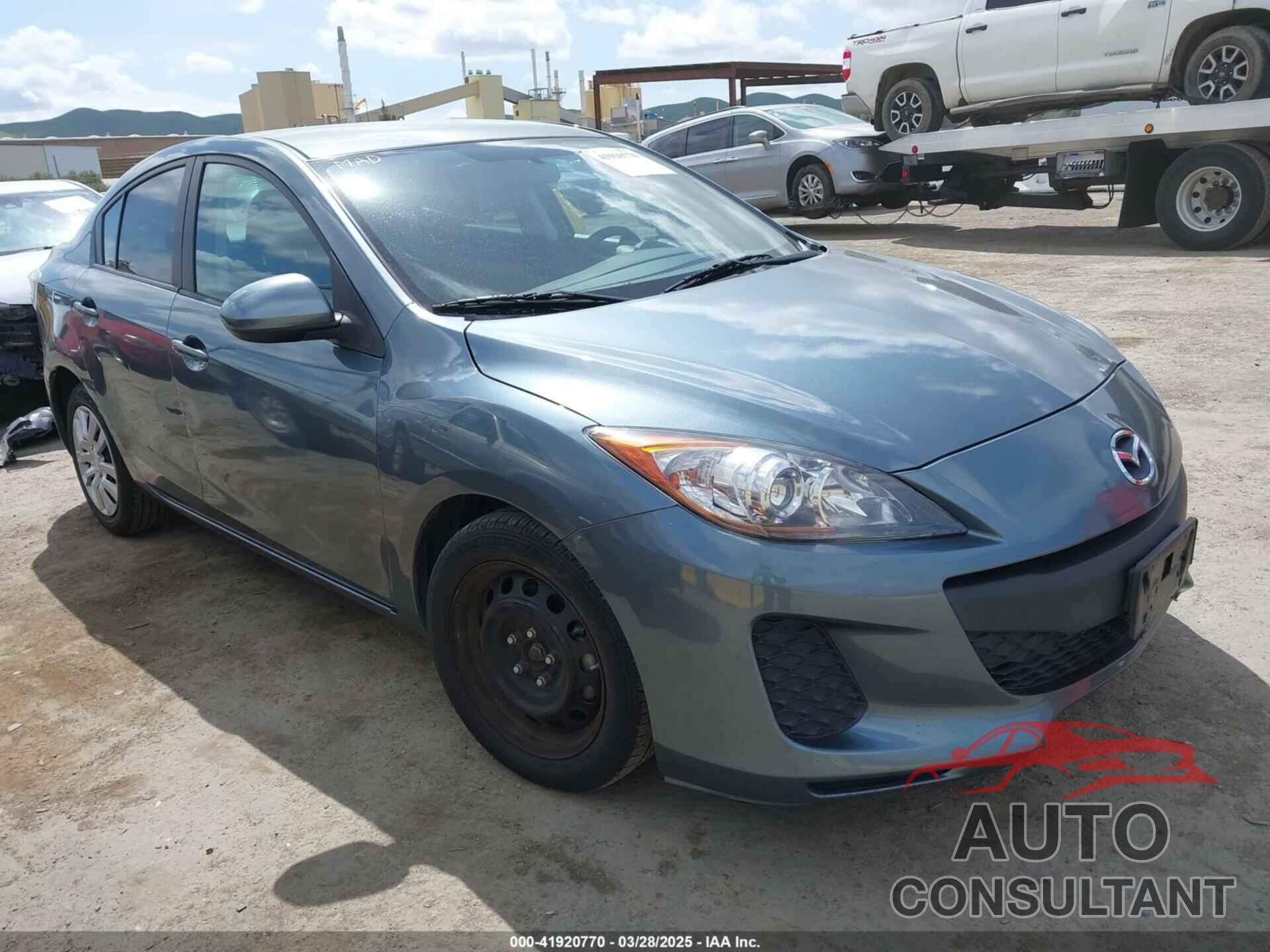 MAZDA MAZDA3 2013 - JM1BL1TG2D1794773