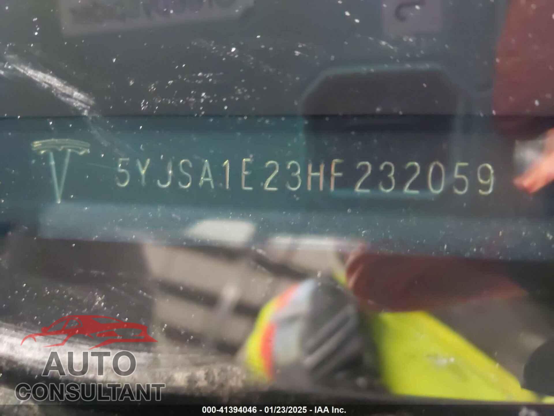 TESLA MODEL S 2017 - 5YJSA1E23HF232059