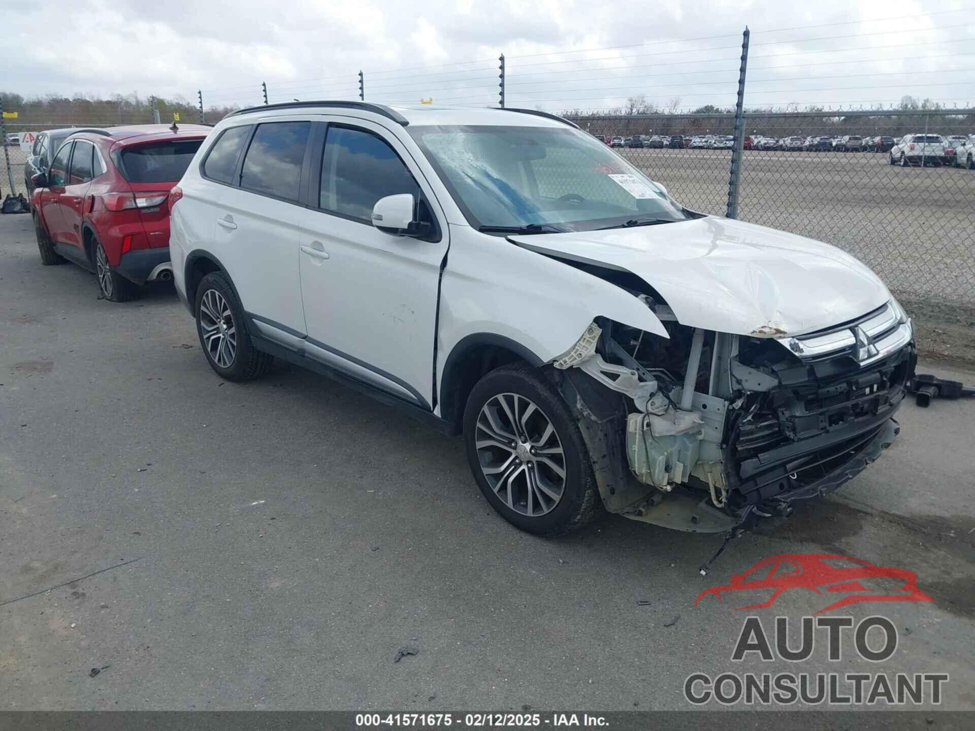 MITSUBISHI OUTLANDER 2016 - JA4AD3A33GZ033884