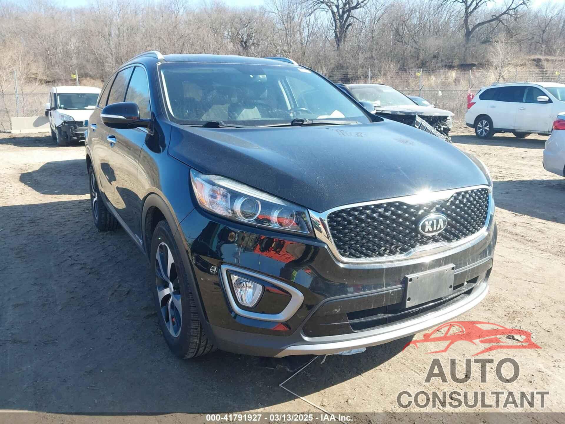 KIA SORENTO 2017 - 5XYPHDA51HG294958