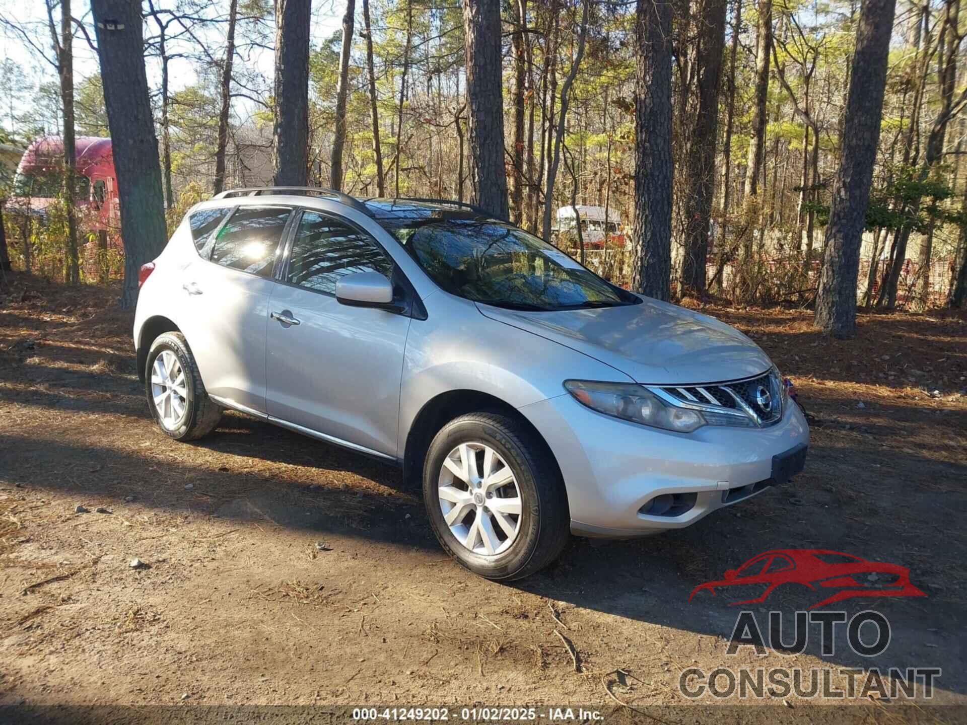 NISSAN MURANO 2013 - JN8AZ1MW4DW321948