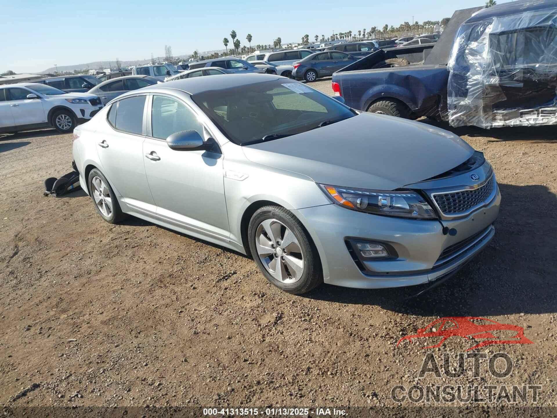 KIA OPTIMA HYBRID 2014 - KNAGN4AD0E5067486