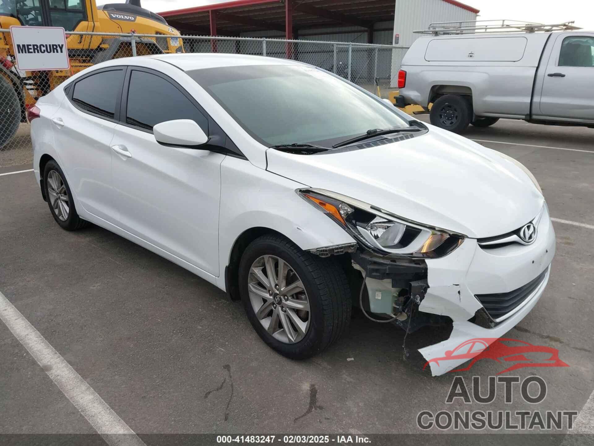 HYUNDAI ELANTRA 2015 - 5NPDH4AE2FH599703