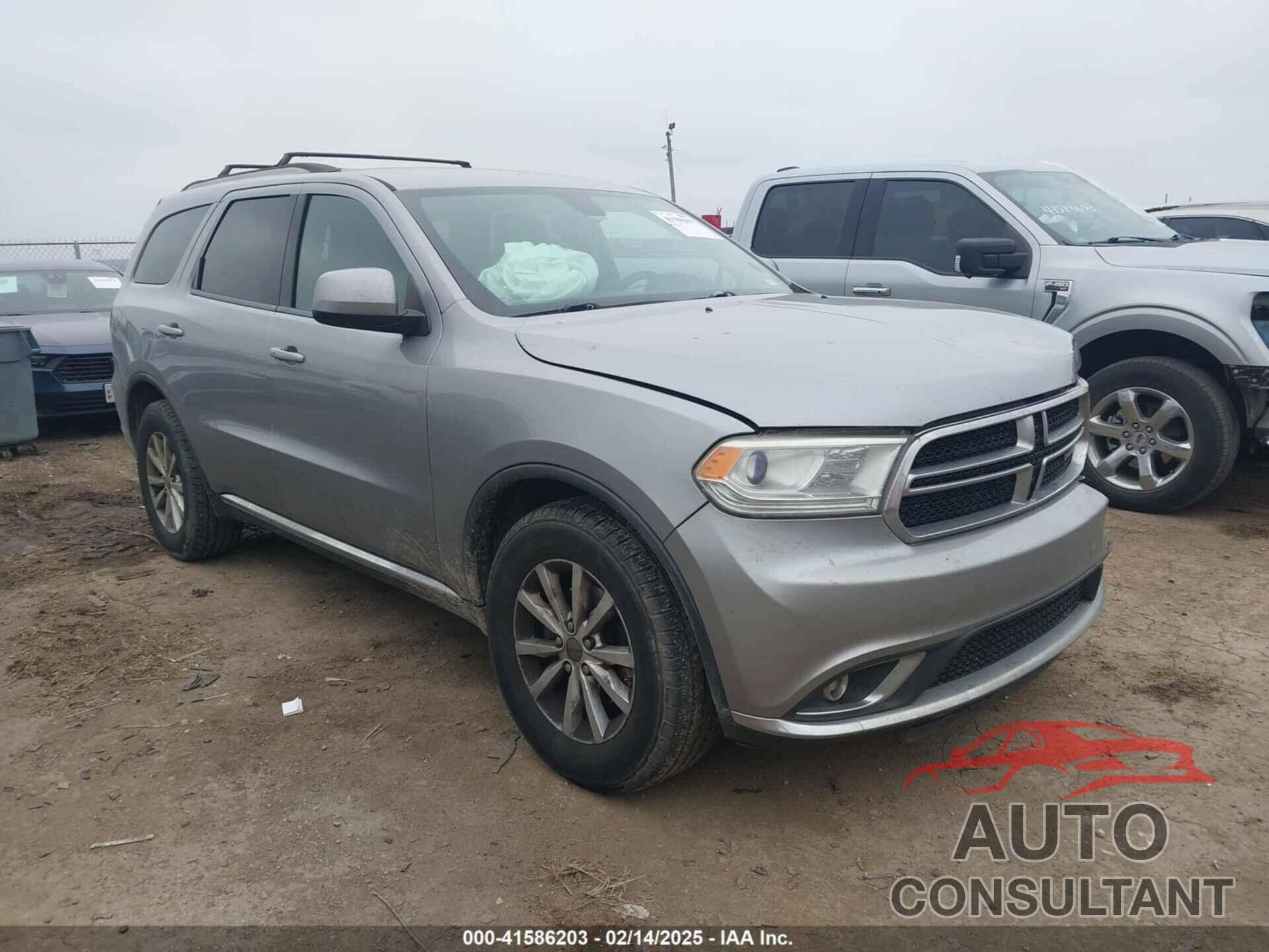 DODGE DURANGO 2015 - 1C4RDJAG9FC245626