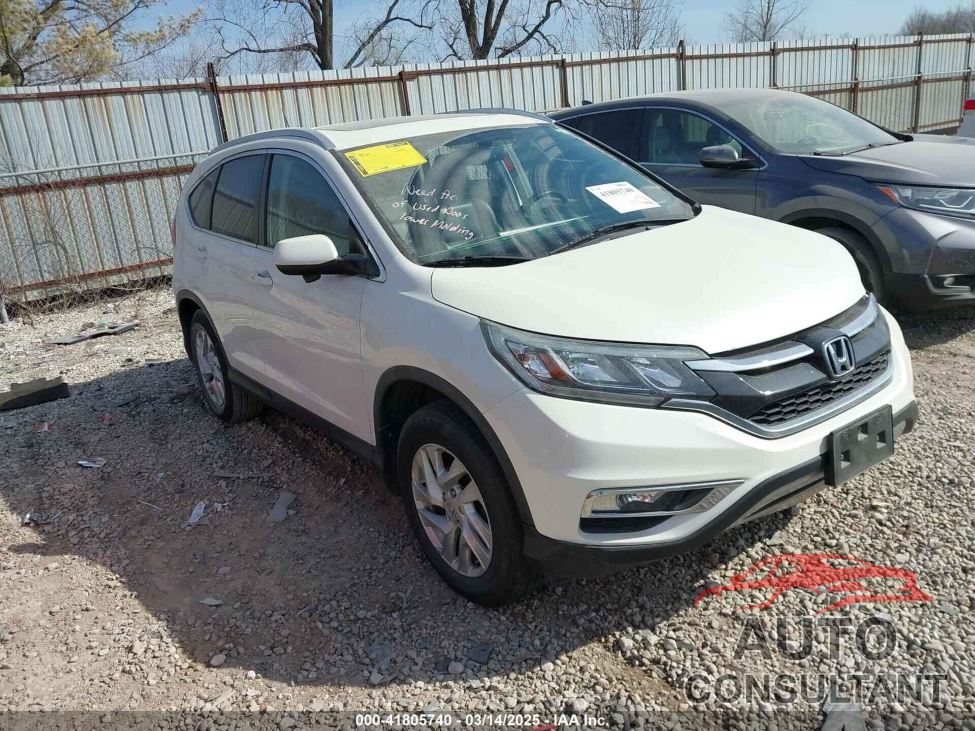 HONDA CR-V 2016 - 5J6RM4H70GL012768