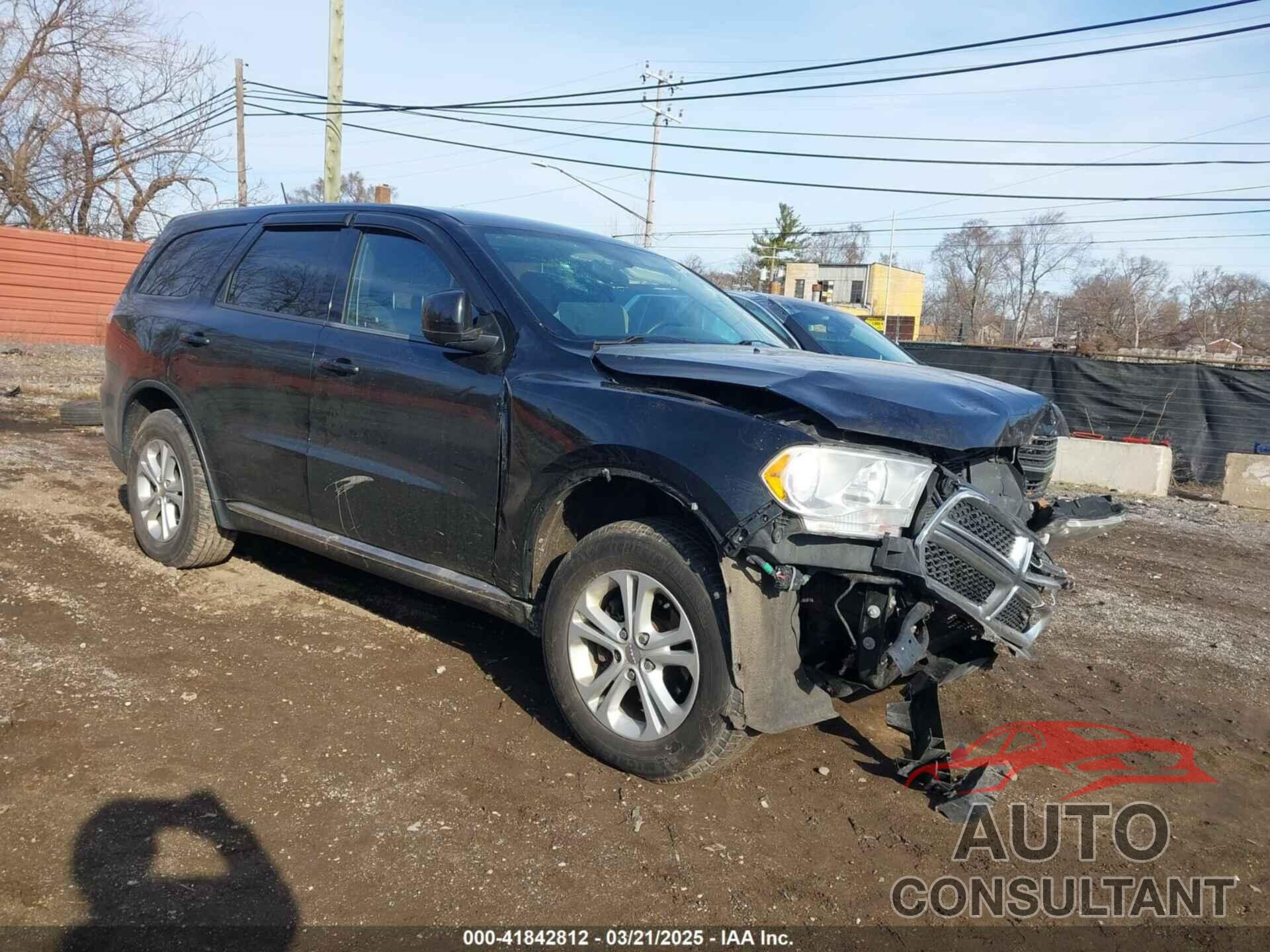 DODGE DURANGO 2012 - 1C4RDJAG7CC336289