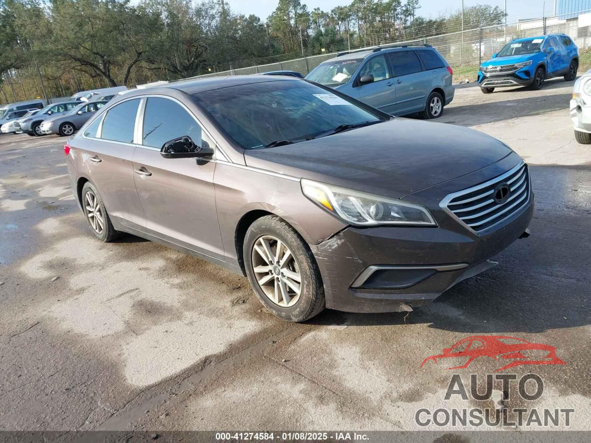 HYUNDAI SONATA 2016 - 5NPE24AF9GH380687