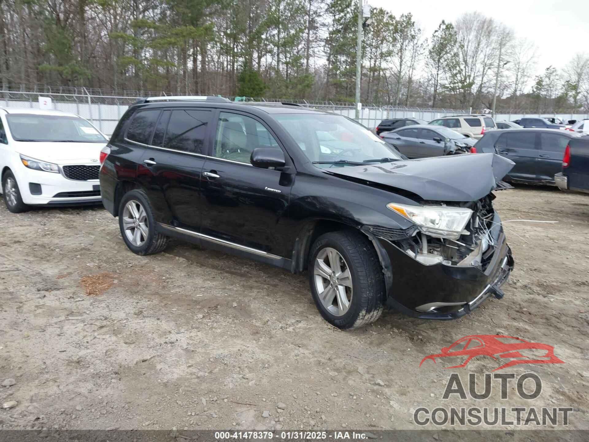 TOYOTA HIGHLANDER 2013 - 5TDYK3EH7DS140725