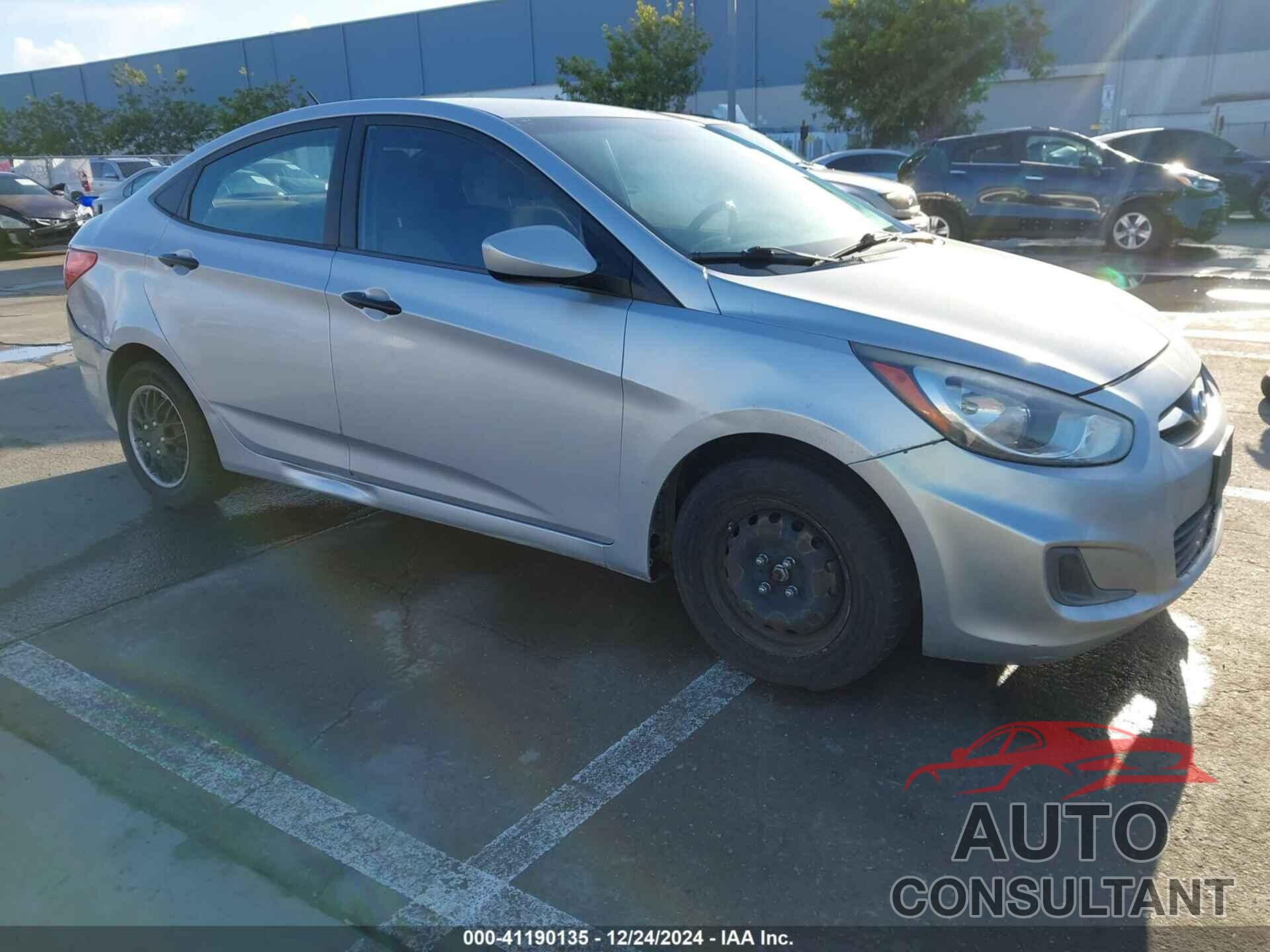 HYUNDAI ACCENT 2012 - KMHCT4AE7CU089838