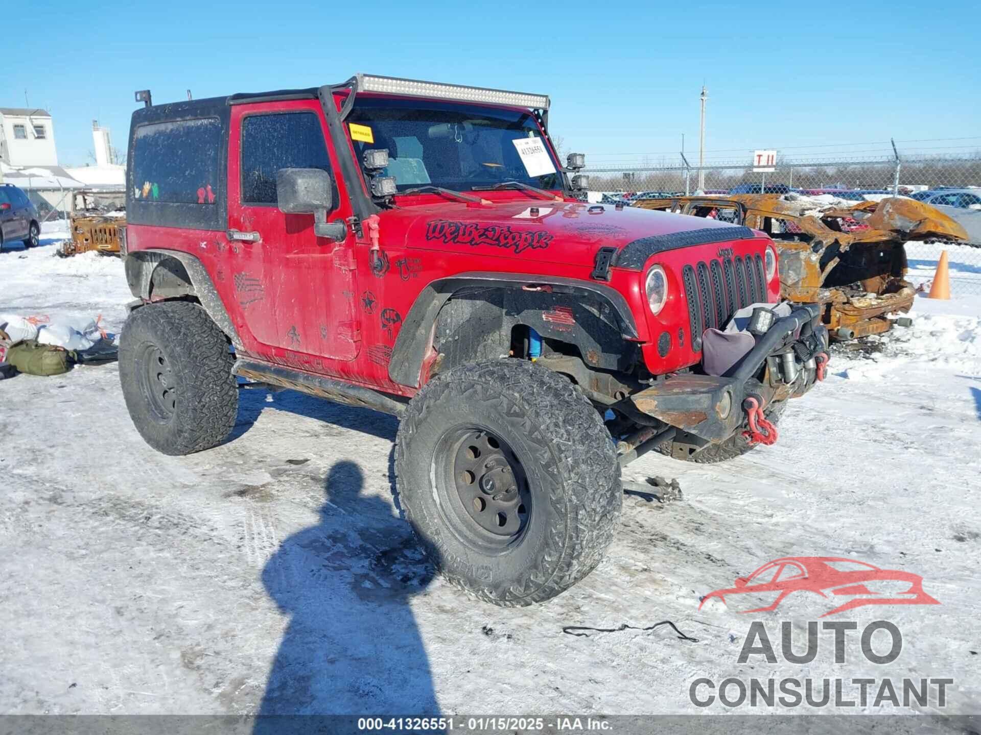 JEEP WRANGLER 2011 - 1J4GA2D17BL609026