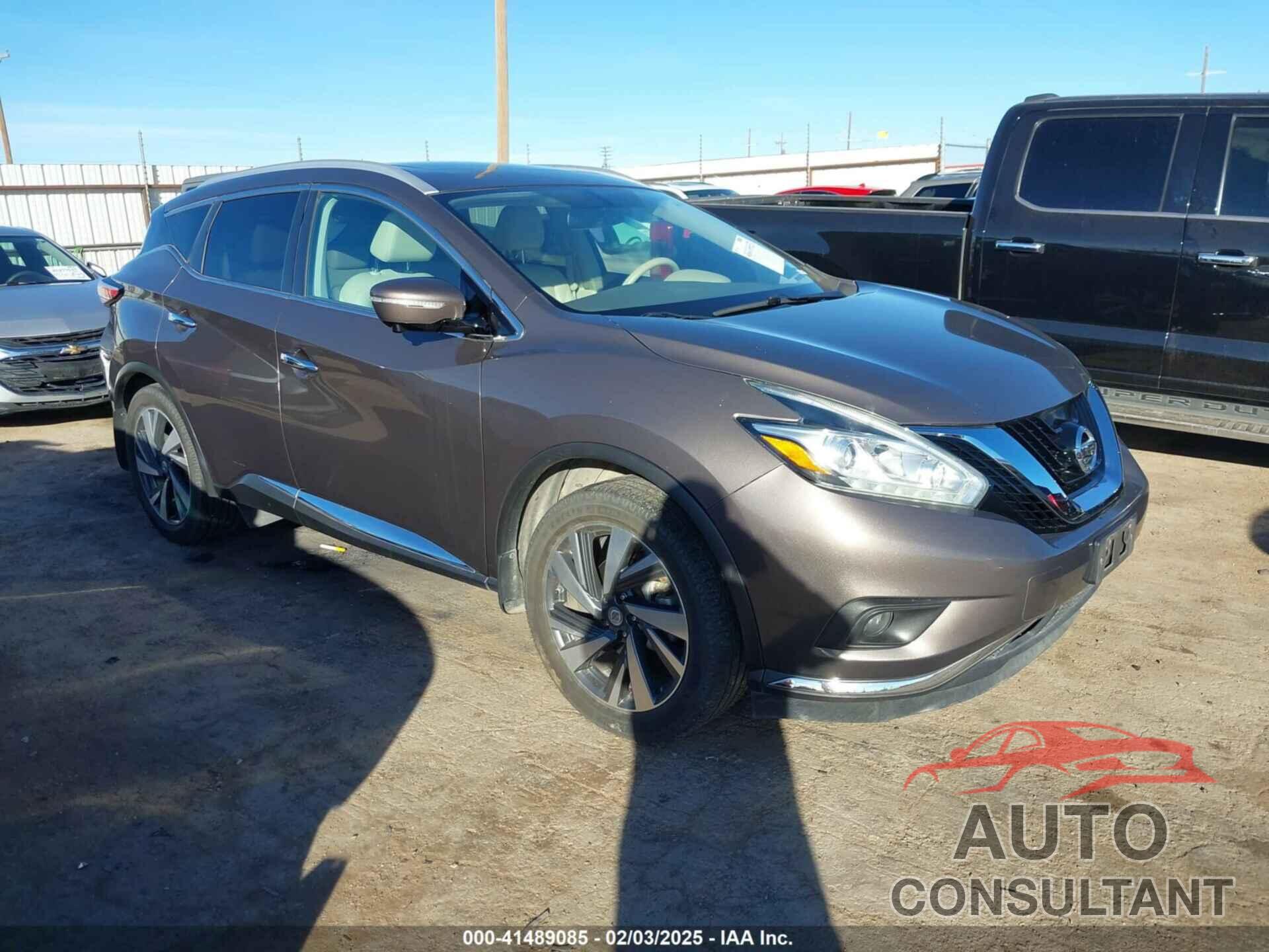 NISSAN MURANO 2015 - 5N1AZ2MG3FN278735