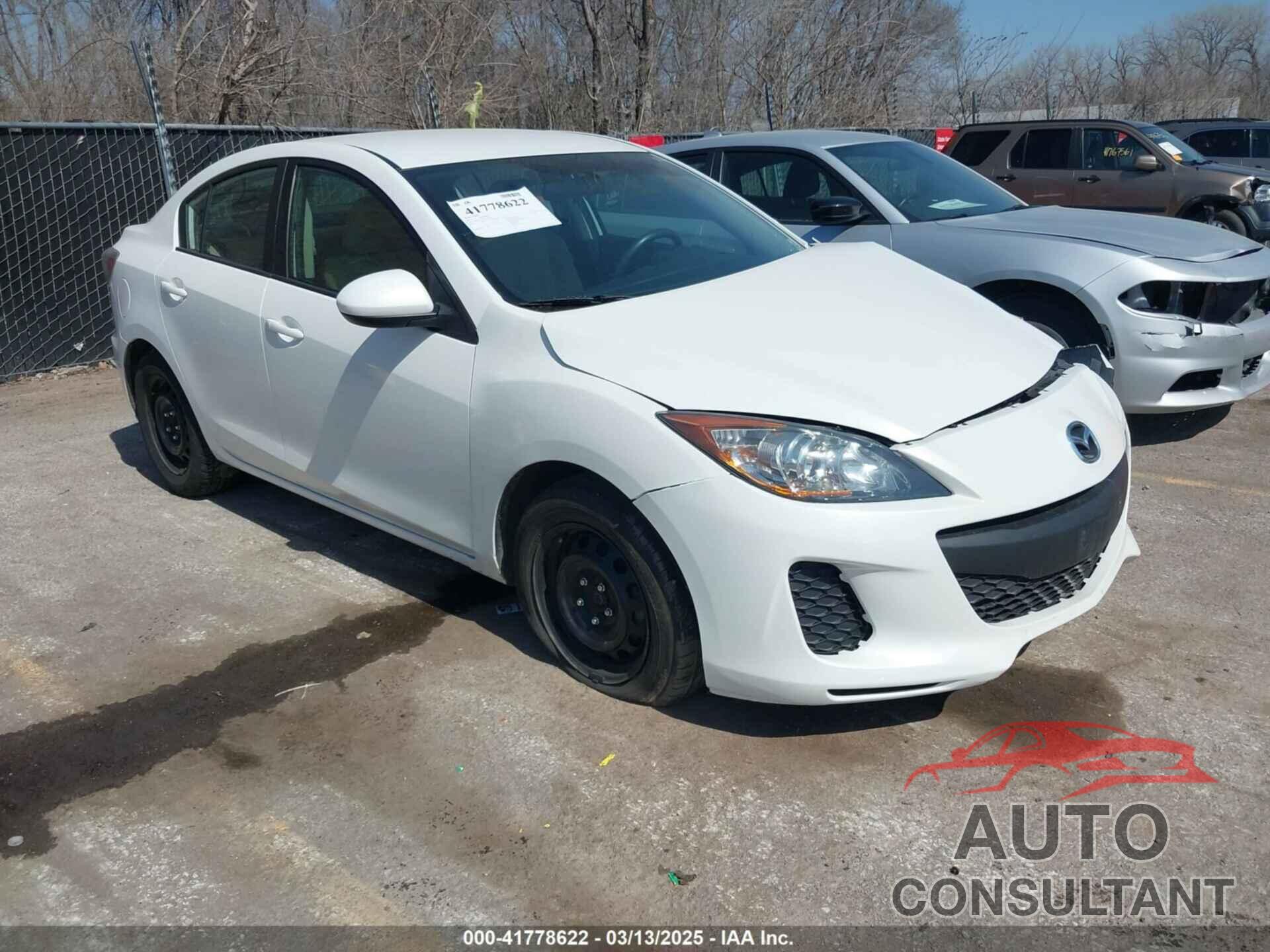 MAZDA MAZDA3 2013 - JM1BL1U71D1849308