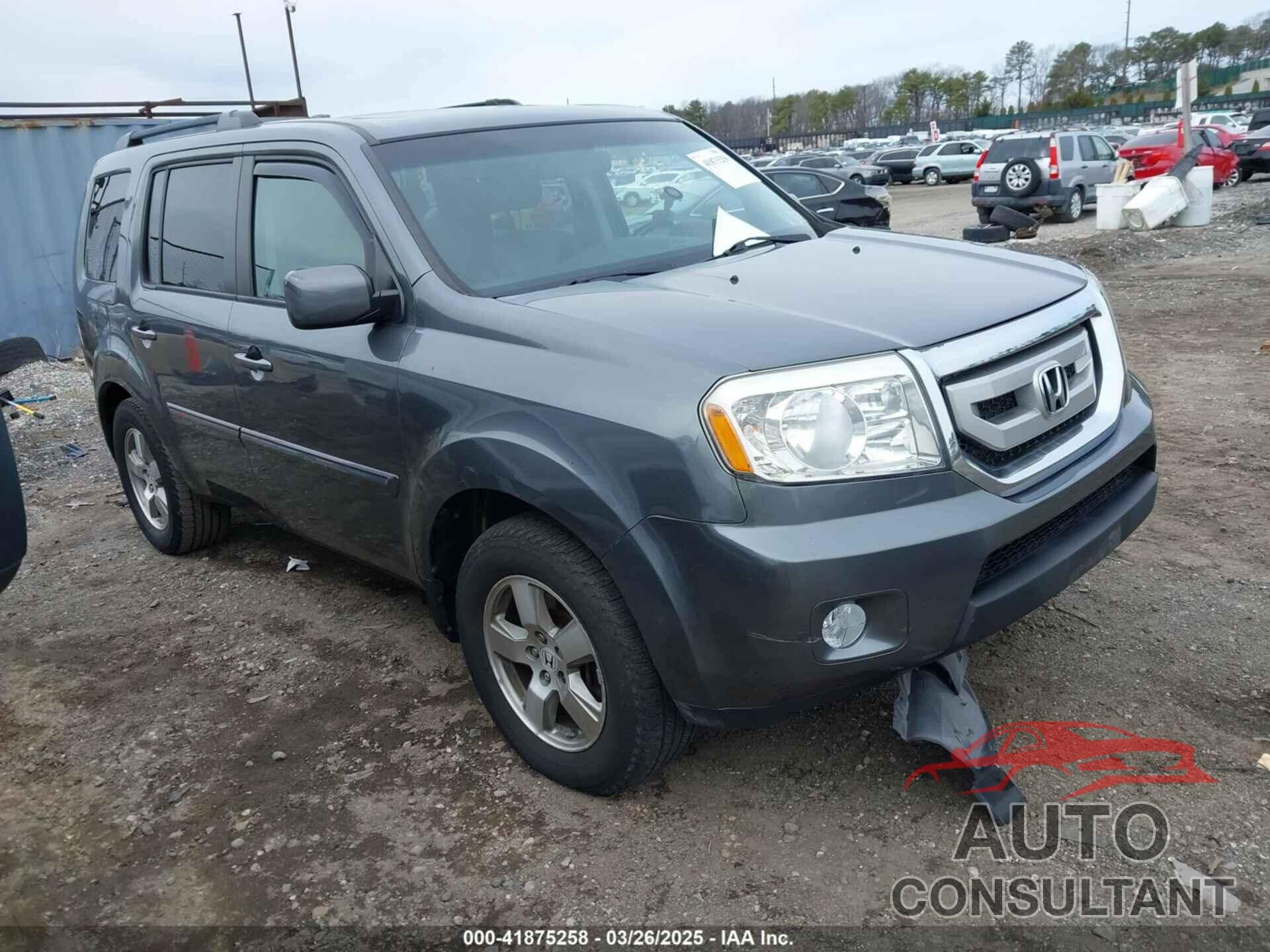 HONDA PILOT 2010 - 5FNYF4H58AB034781