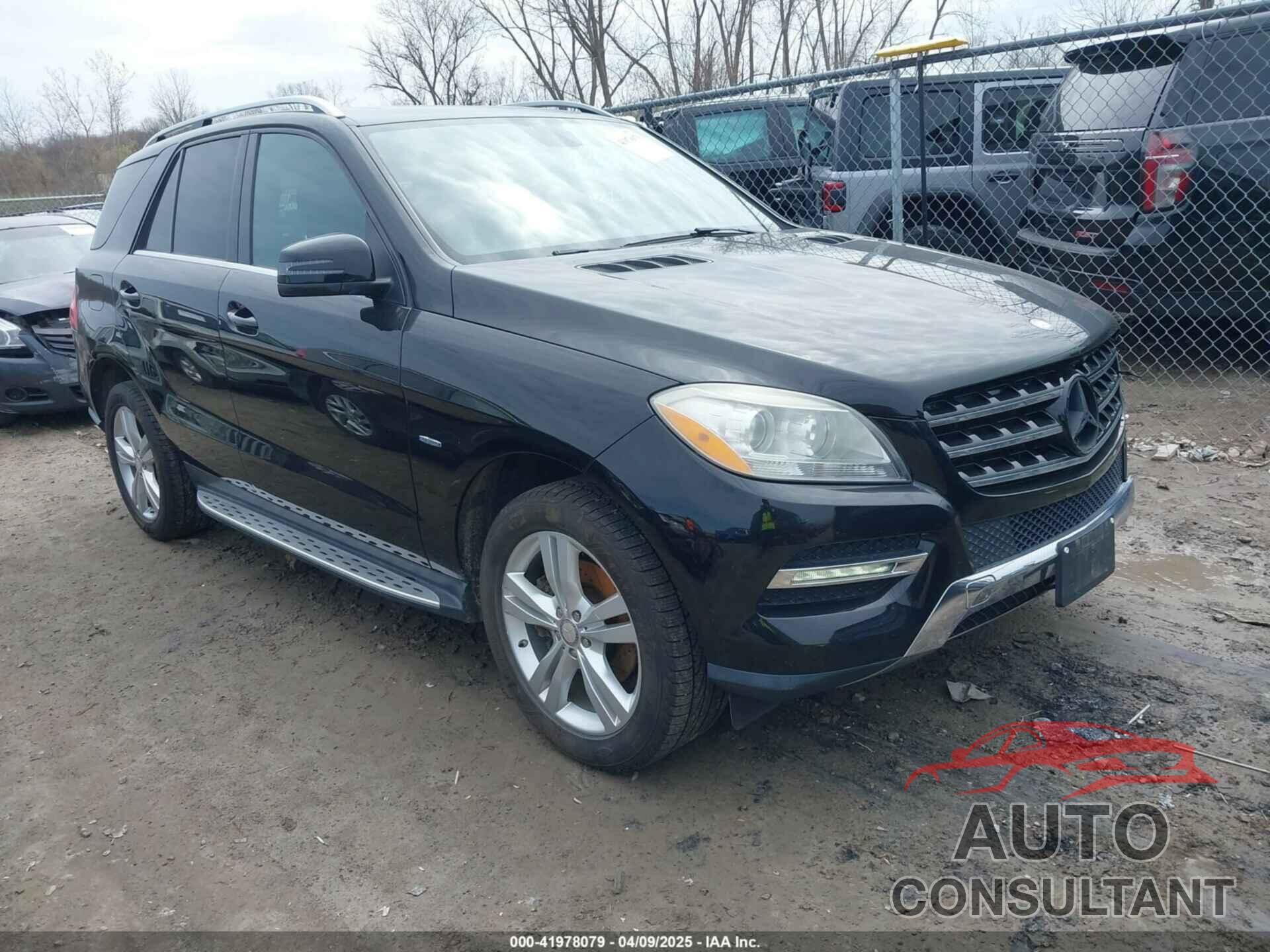 MERCEDES-BENZ ML 350 2012 - 4JGDA5HB4CA001311