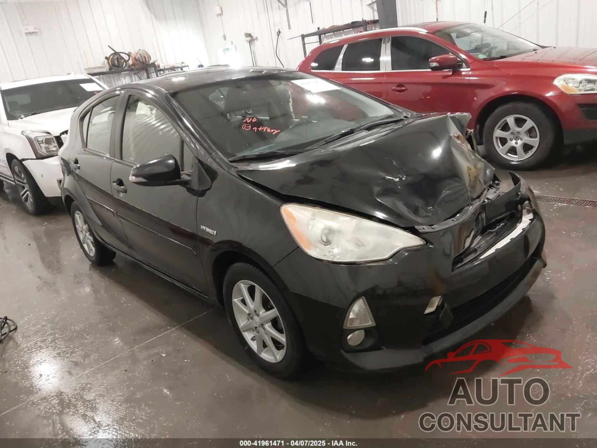 TOYOTA PRIUS C 2012 - JTDKDTB35C1009930