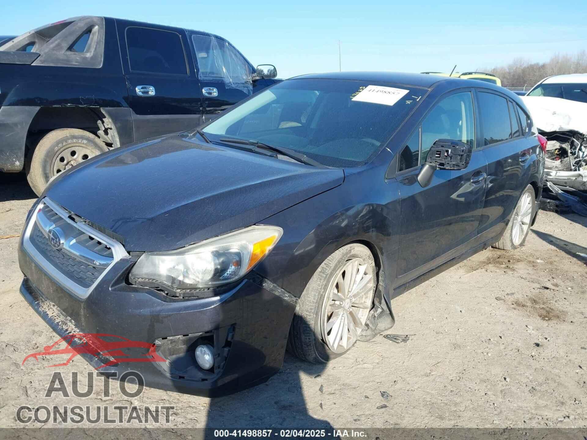 SUBARU IMPREZA 2012 - JF1GPAG63CH242576