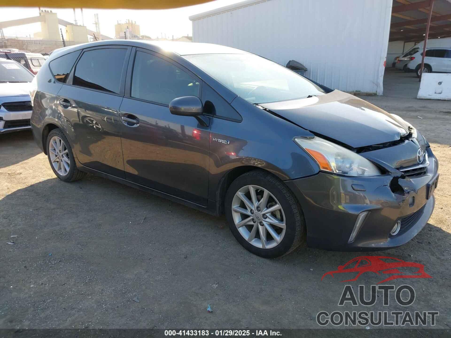 TOYOTA PRIUS V 2013 - JTDZN3EU2D3192287