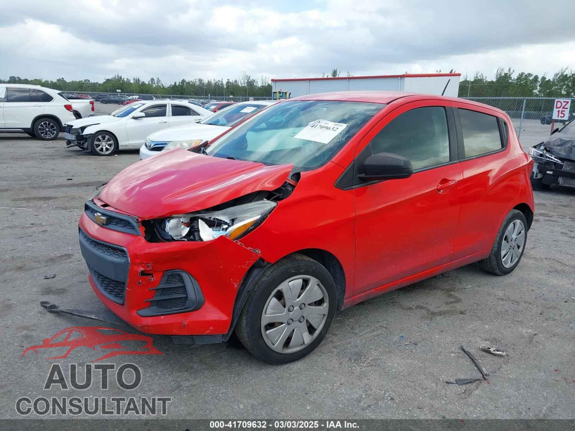 CHEVROLET SPARK 2017 - KL8CA6SA1HC810548