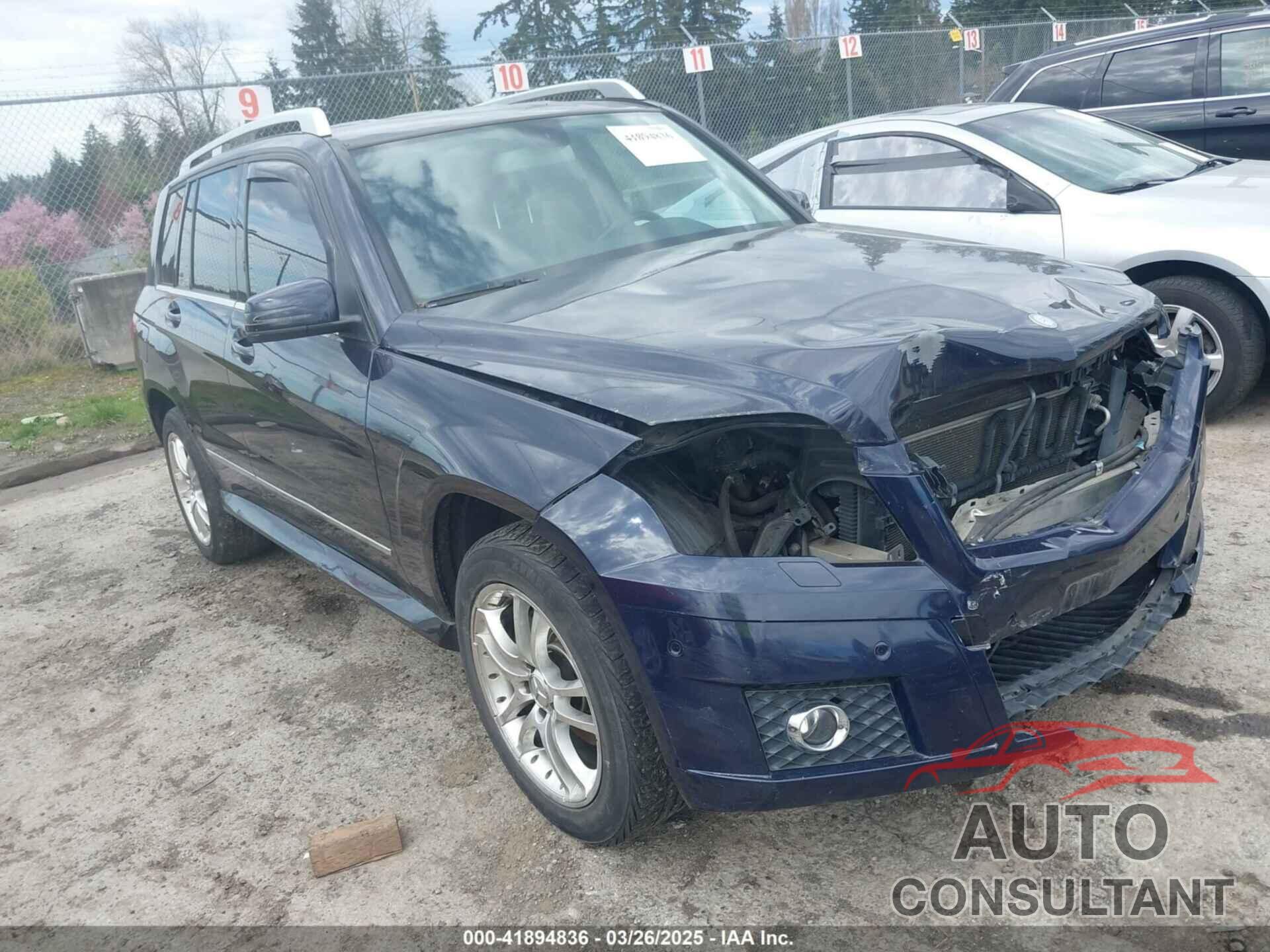 MERCEDES-BENZ GLK 350 2010 - WDCGG8HB7AF509221