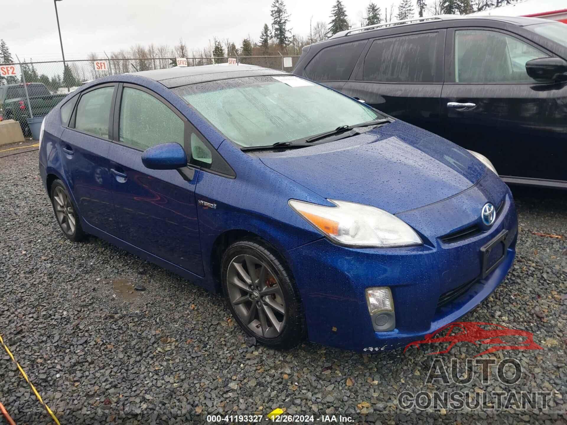 TOYOTA PRIUS 2010 - JTDKN3DU0A0024129