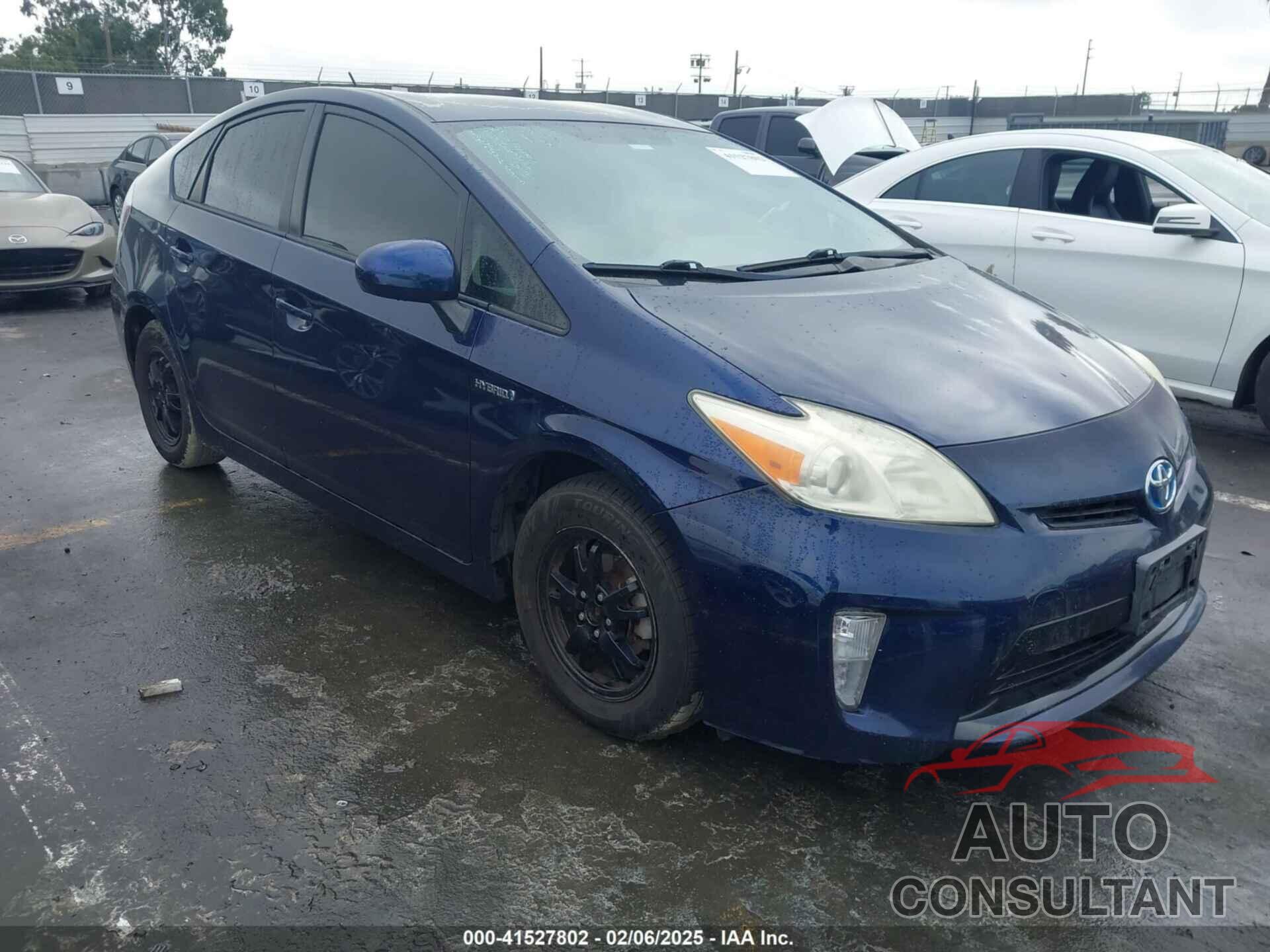 TOYOTA PRIUS 2013 - JTDKN3DU8D0350281