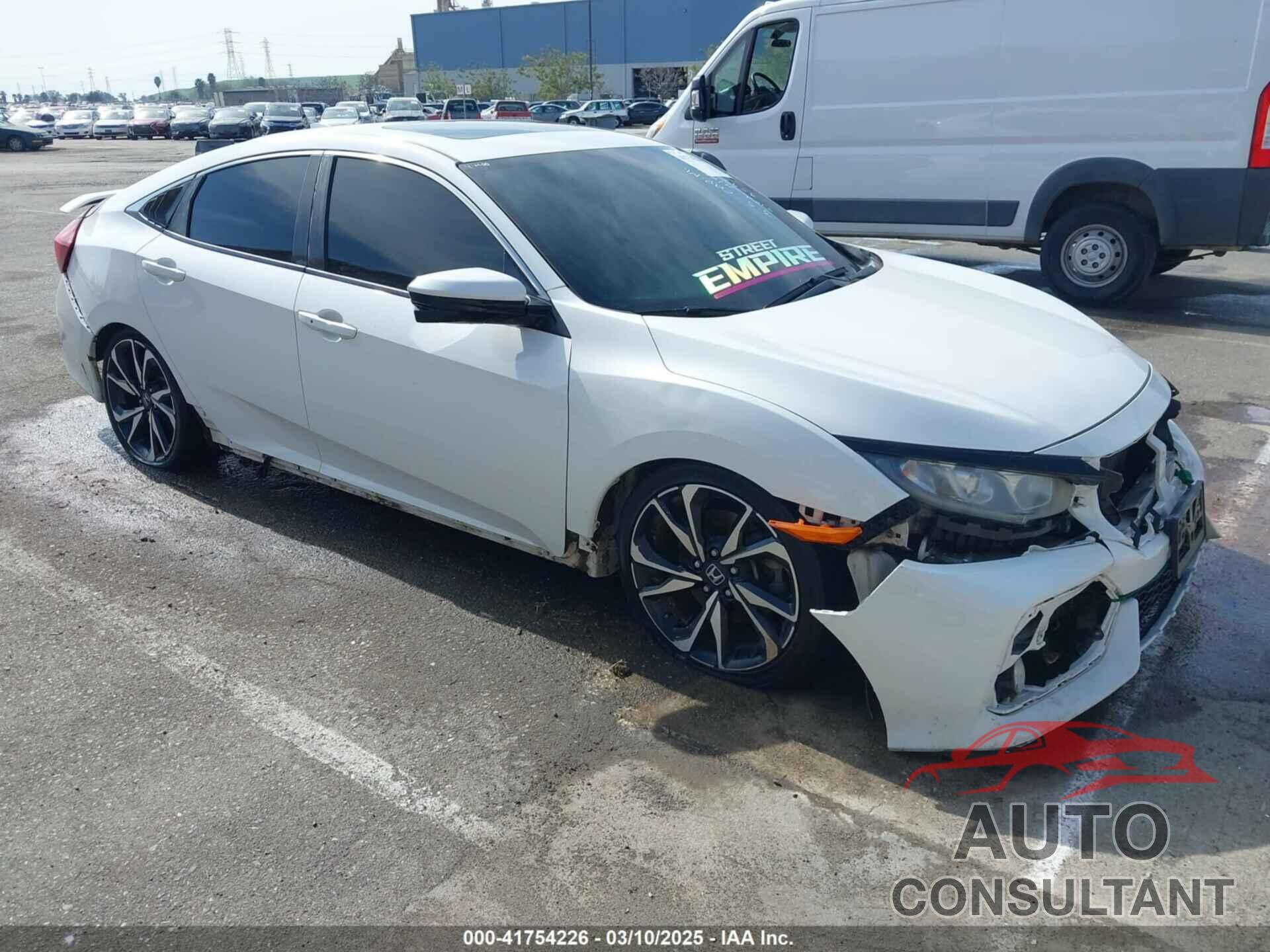 HONDA CIVIC SI 2019 - 2HGFC1E5XKH707473