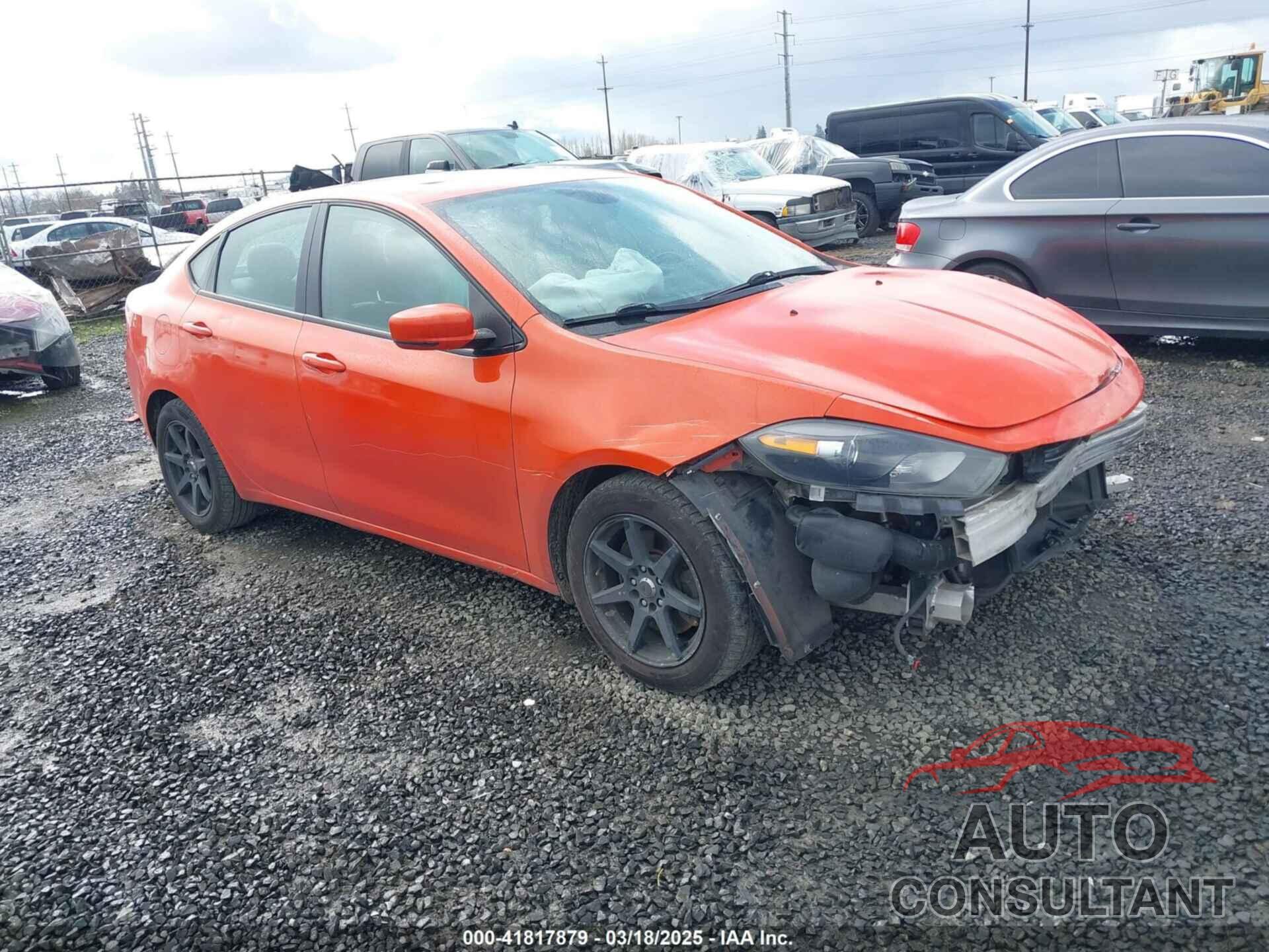 DODGE DART 2015 - 1C3CDFEB1FD242901