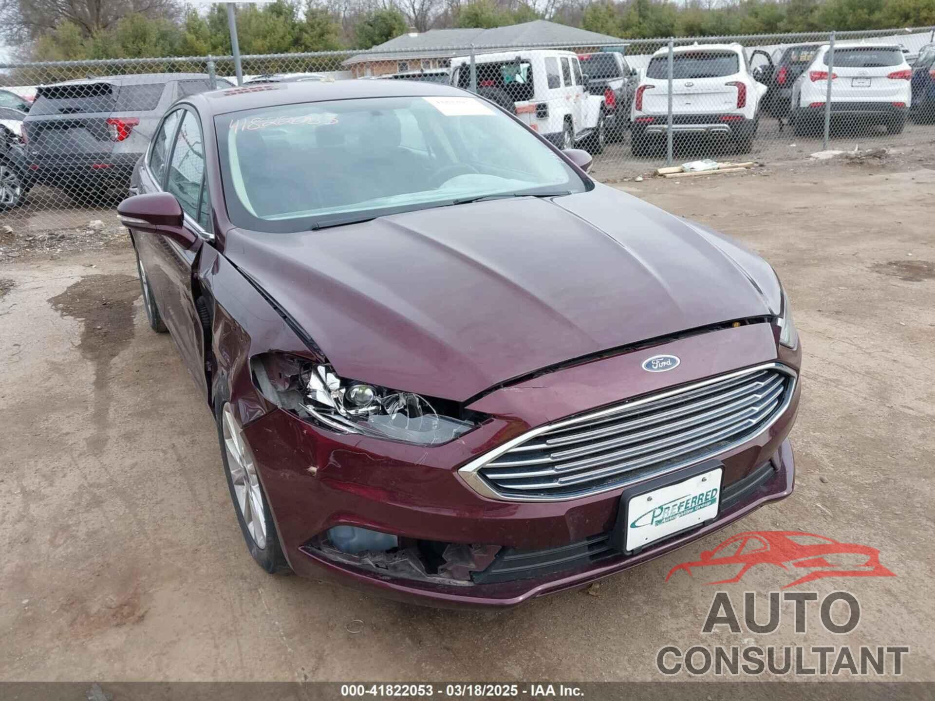 FORD FUSION 2017 - 3FA6P0H77HR228070