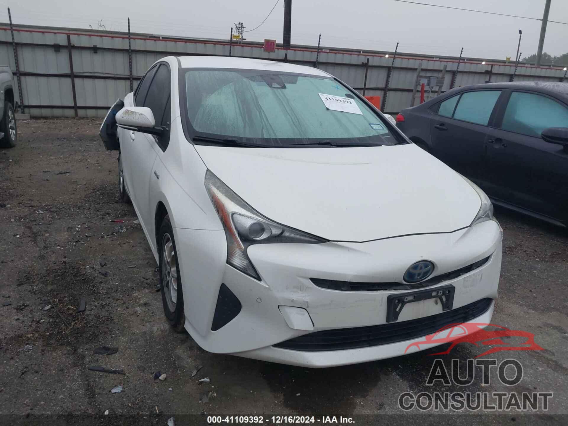 TOYOTA PRIUS 2018 - JTDKBRFU3J3059397