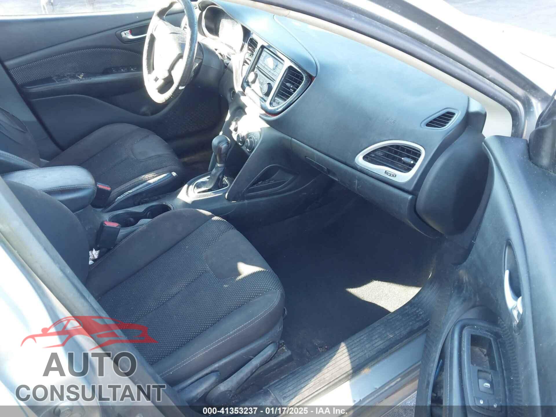 DODGE DART 2015 - 1C3CDFBB2FD374263