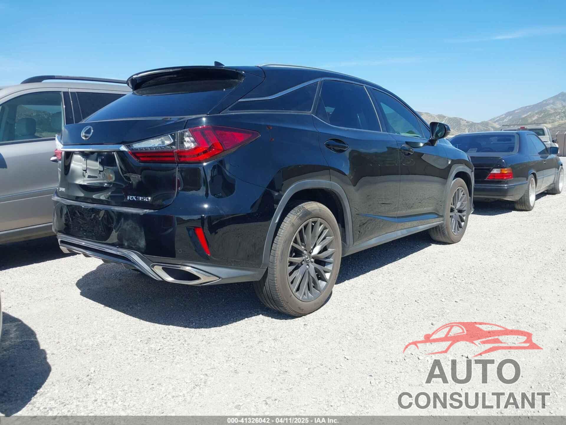 LEXUS RX 350 2017 - 2T2ZZMCA1HC069706