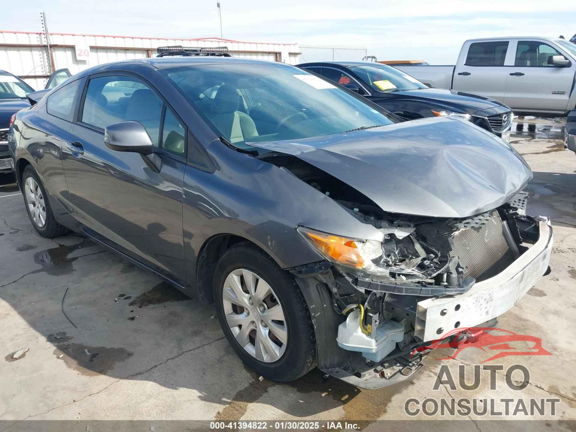 HONDA CIVIC 2012 - 2HGFG3B51CH555346